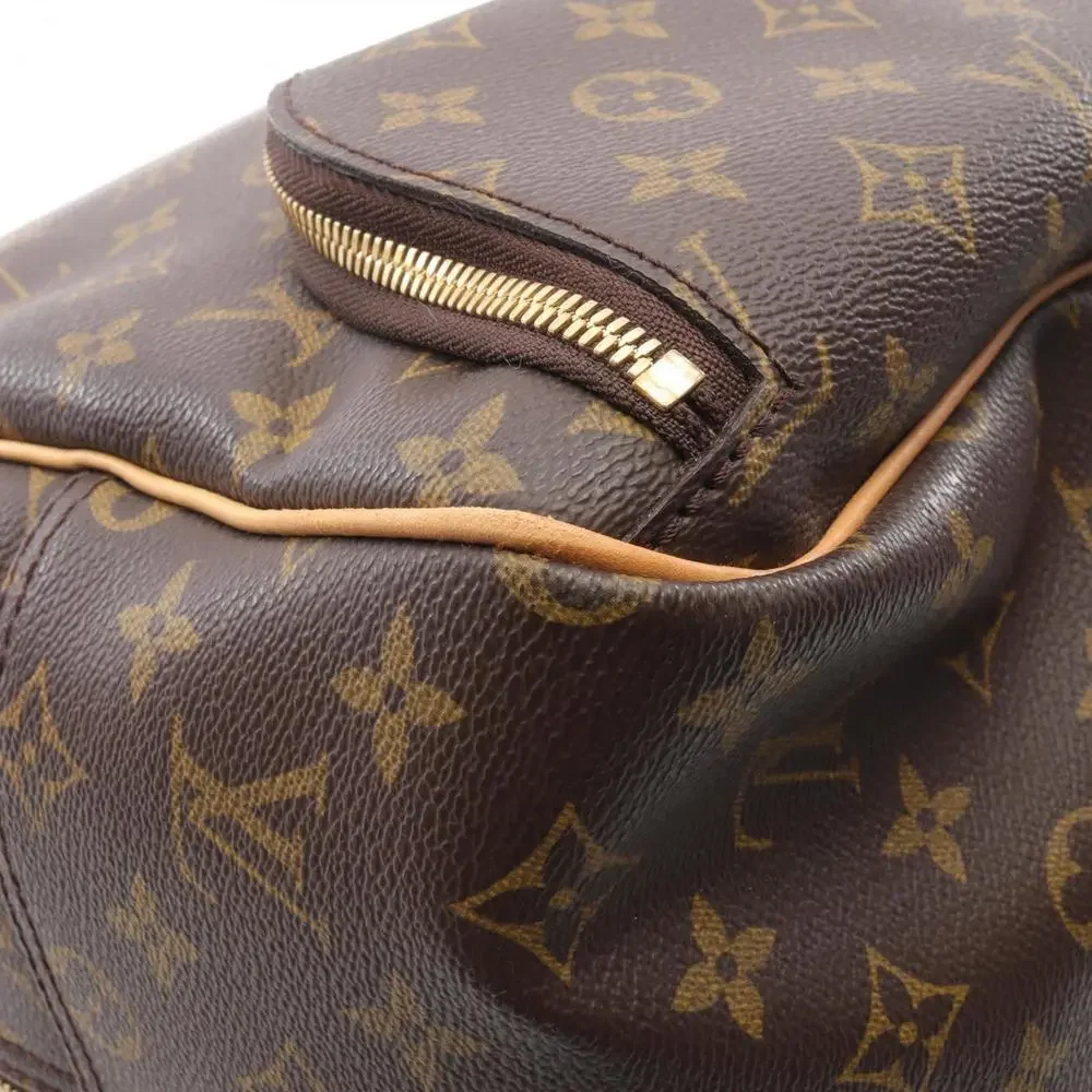 LOUIS VUITTON Brown Monogram Leather Boston Bag - Picture 10 of 10